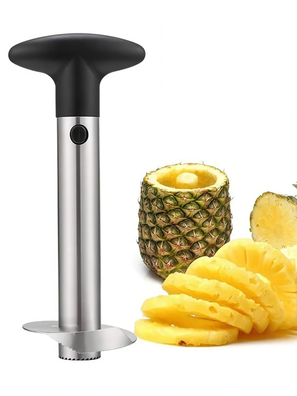 Pineapple, stainless steel core slicer NWOT